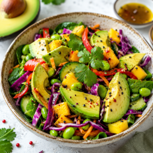 Avocado Exotic Veggies Salad