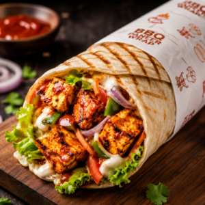 Bbq Paneer Wrap