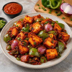 Chilli Paneer Dry