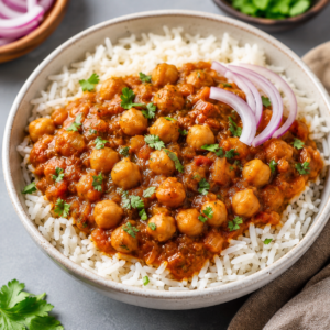 Chole Chawal Bowl