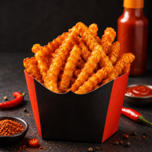 Crinkle Peri Peri Fries