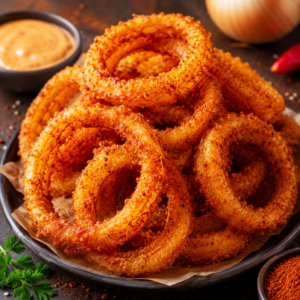 Crispy Cajun Onion Rings