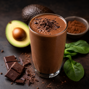 Dark Chocolate Avocado Smoothie