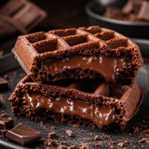 Dark Chocolate Pocket Waffle