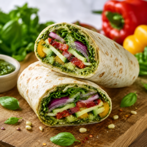 Exotic Pesto Veg Wrap