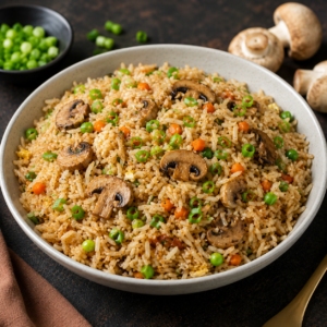 Mushroom Fried Rice