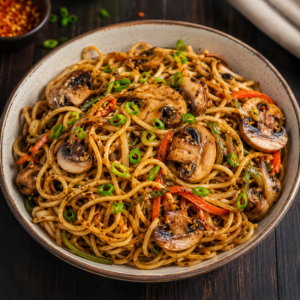 Mushroom Noodles