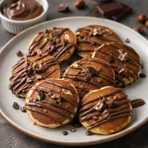 Nuttella Chocolate Mini Pancake