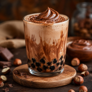 Nutty Nutella Latte (tapioca)
