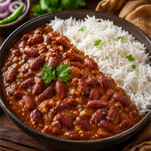 Rajma Chawal Bowl