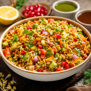Sprouts Bhel Salad