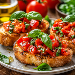 Tomato Basil Bruschetta