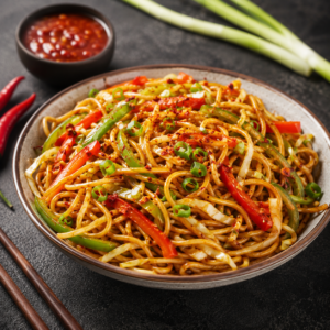 Veg Chilli Garlic Noodles