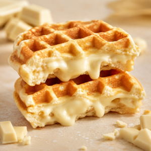 White Chocolate Pocket Waffle
