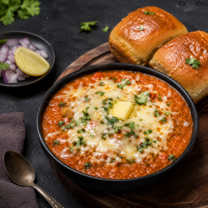 Cheese Pav Bhaji