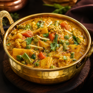 Sabzi Sunheri Handi