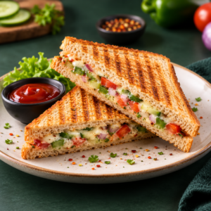 Veg Toast Sandwich