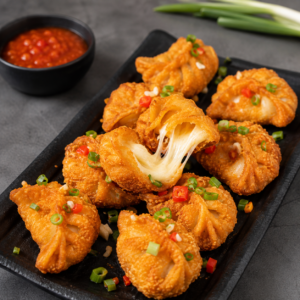 Fried Cheese Chilly Momos