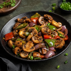 Mushroom Chilli Dry