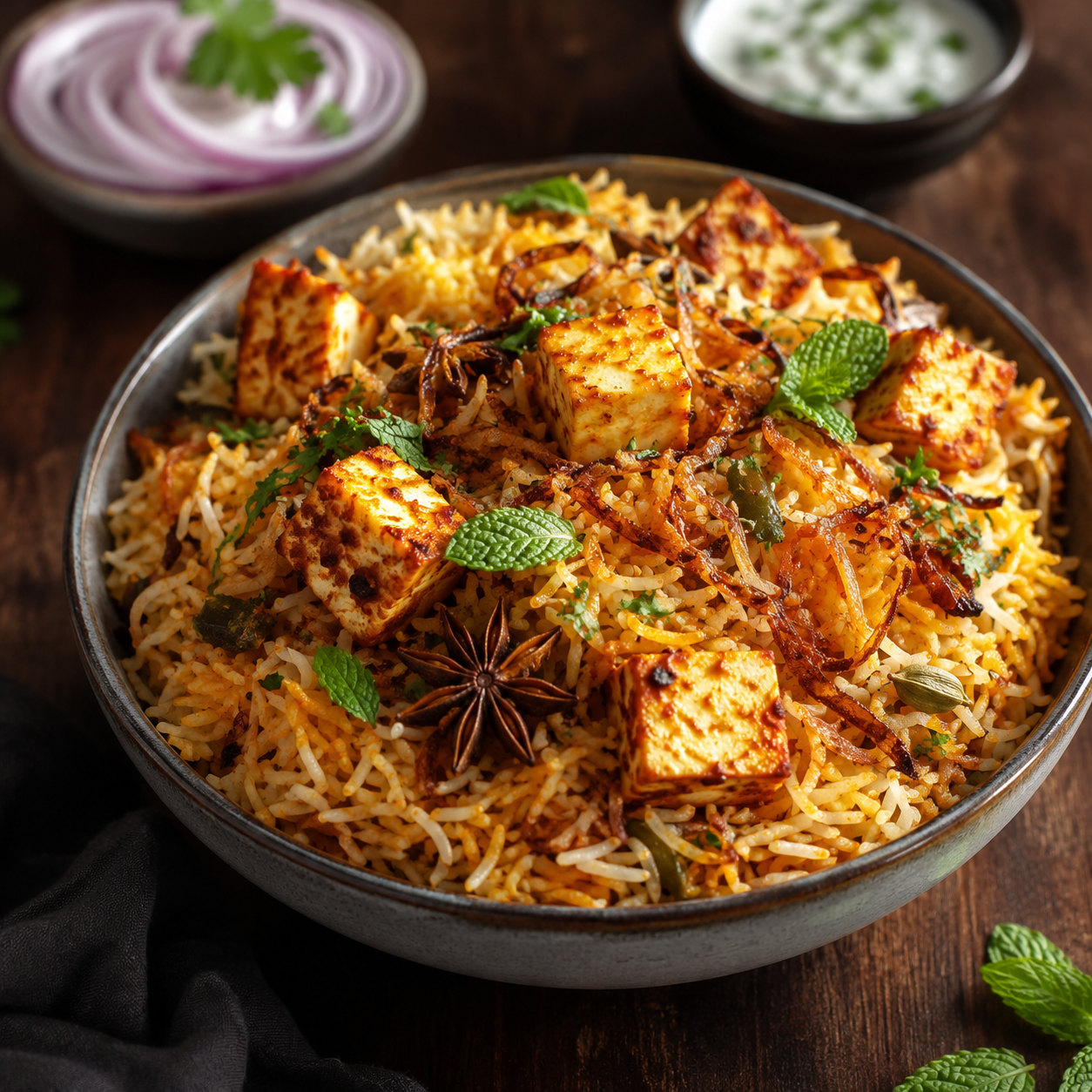 Paneer Biryani