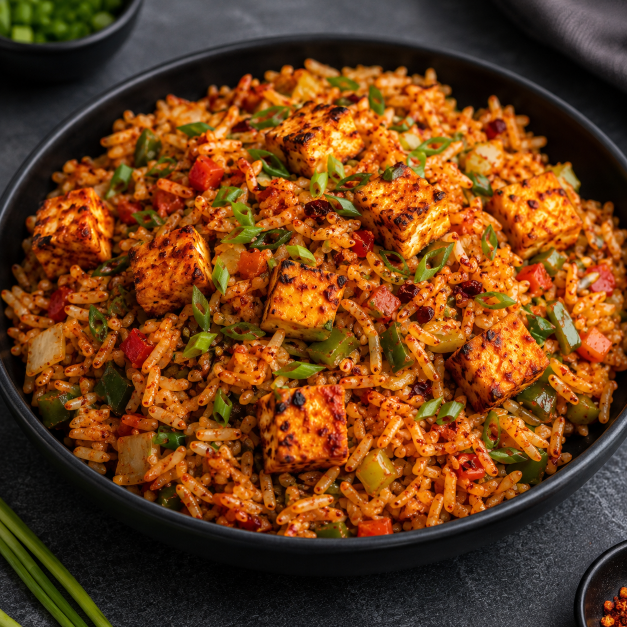 Paneer Schezwan Fried Rice