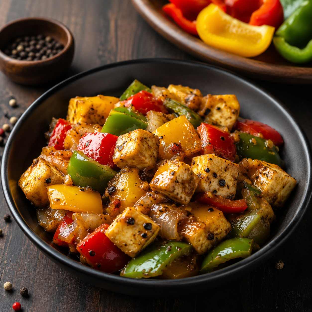 Paneer Tripple Pepper