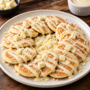 White Chocolate Mini Pancake